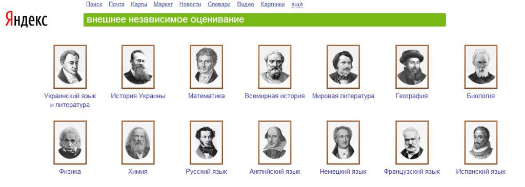 Яндекс - ВНО